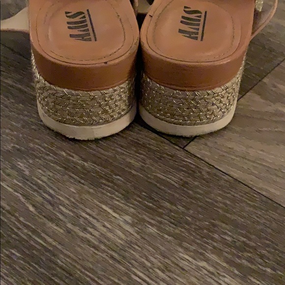 Rose Gold Rhinestone Sandals - Picture 4 of 6